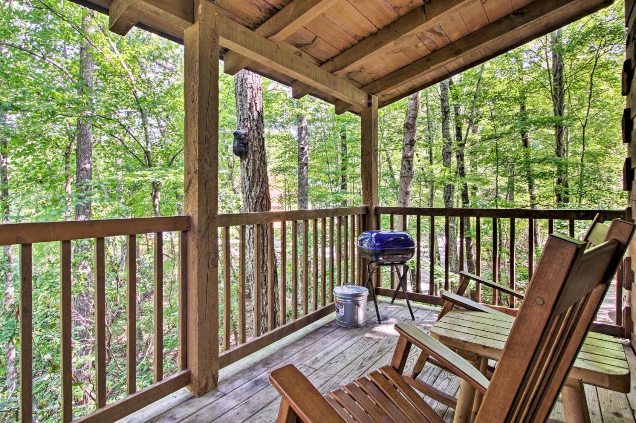 Secluded Forest Cabin, 4 Mi To Downtown Gatlinburg别墅 外观 照片