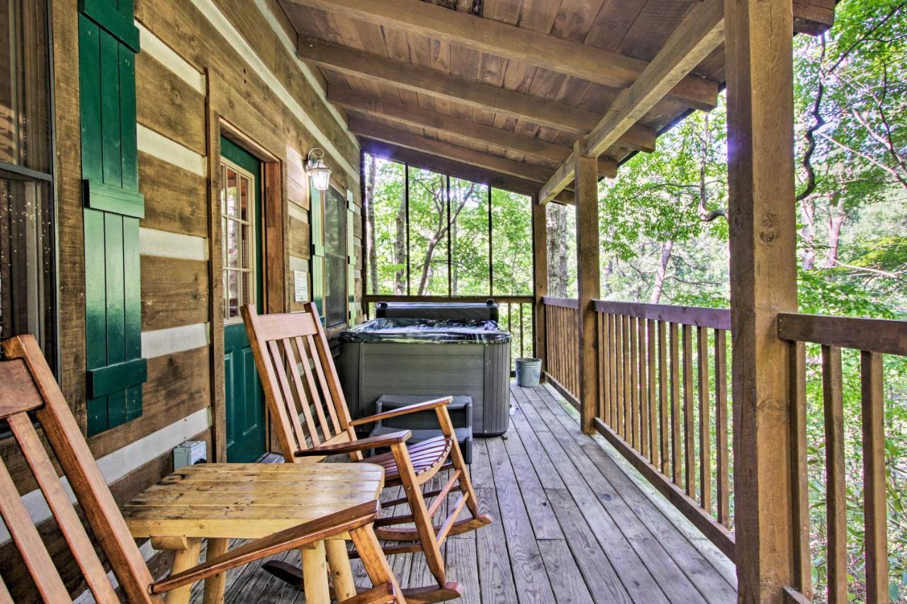 Secluded Forest Cabin, 4 Mi To Downtown Gatlinburg别墅 外观 照片