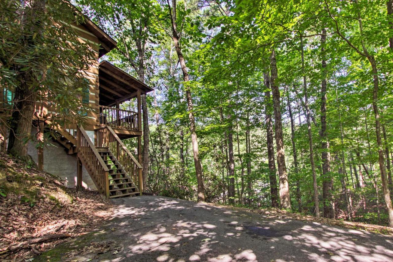 Secluded Forest Cabin, 4 Mi To Downtown Gatlinburg别墅 外观 照片