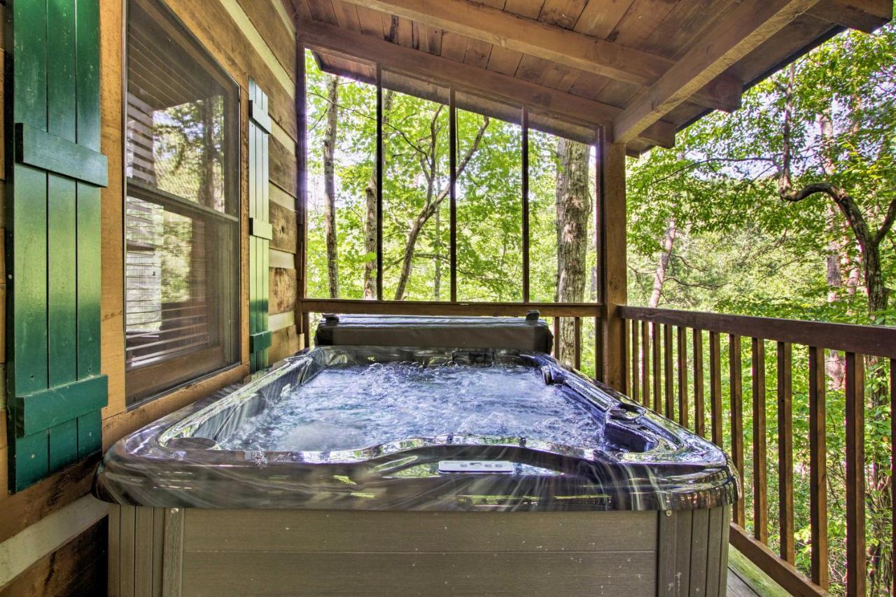 Secluded Forest Cabin, 4 Mi To Downtown 蓋特林堡 外观 照片